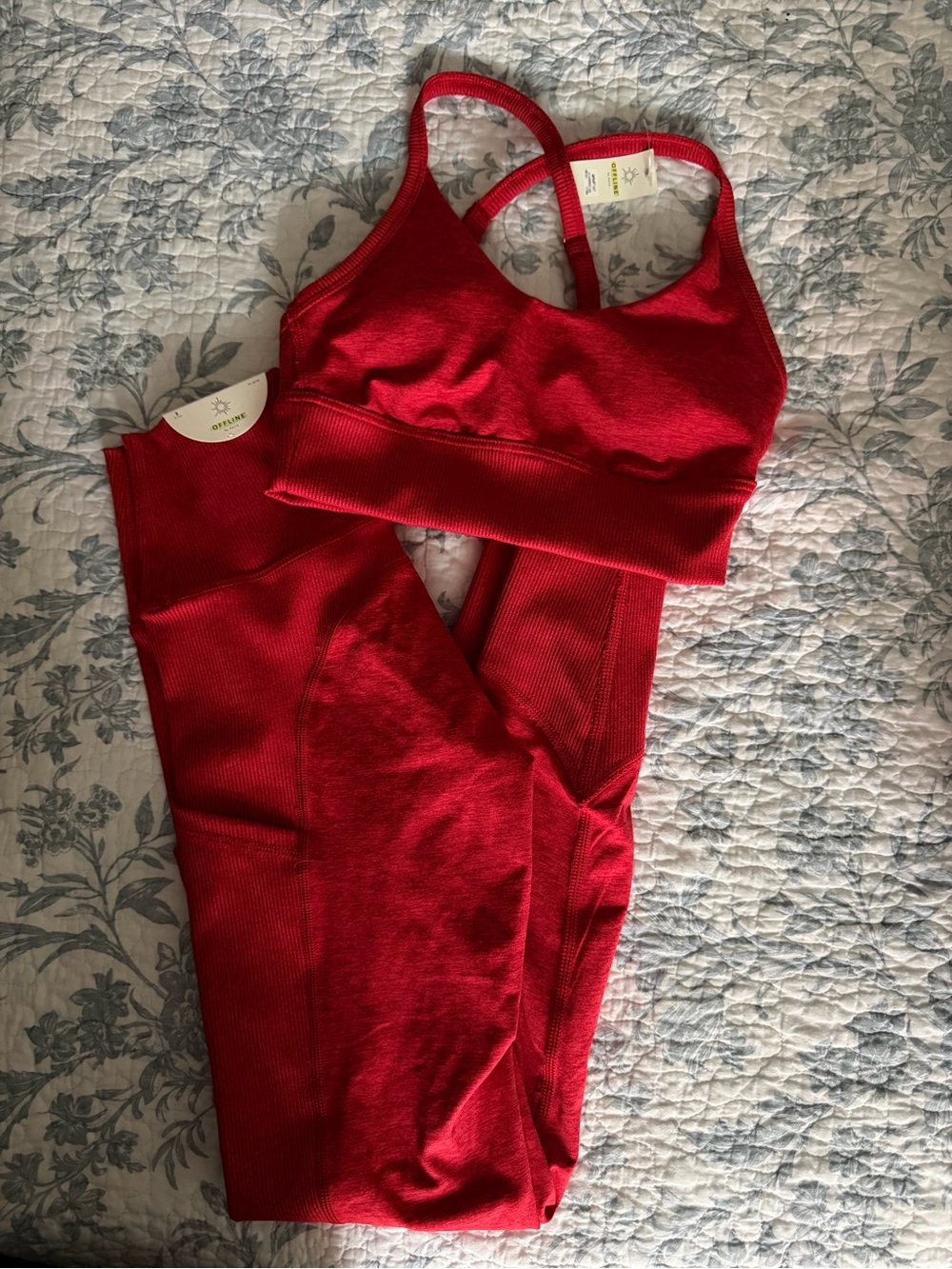 Aerie Sports Bra (XS) & Legging (S) Set